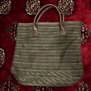 Elegant dark brown Tote Bag